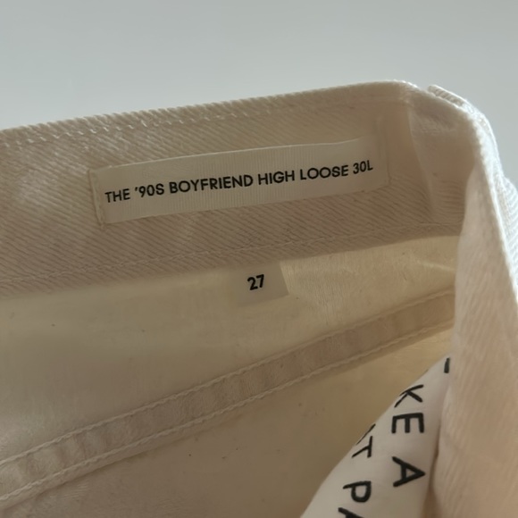 Aritzia Denim Forum 90s Boyfriend High Rise Loose 27/30 - Picture 7 of 10